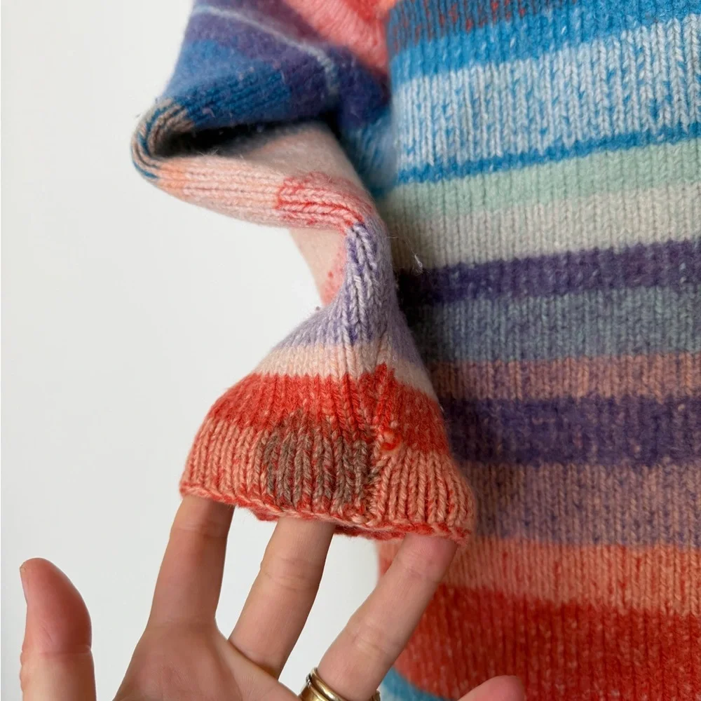 The Elder Statesman Kids in Cashmere Cardigan - Picture 5 of 5